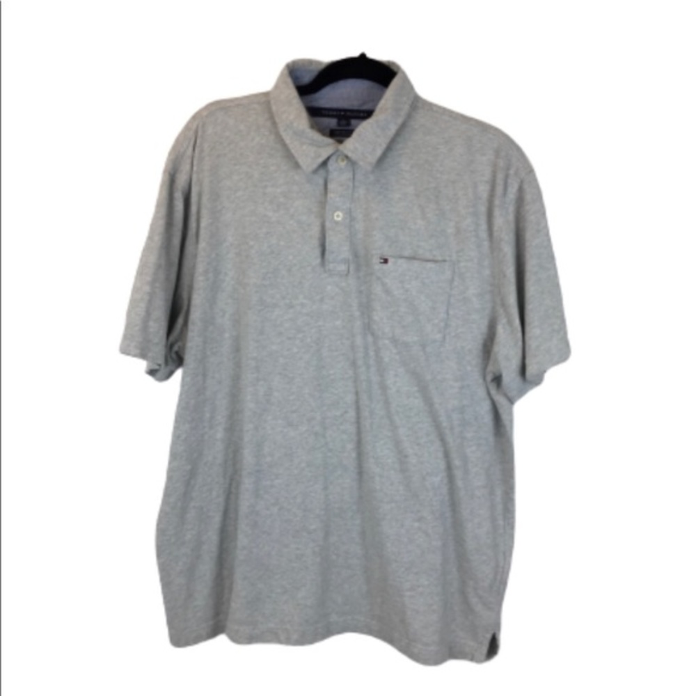Tommy Hilfiger Gray Polo Shirt‎